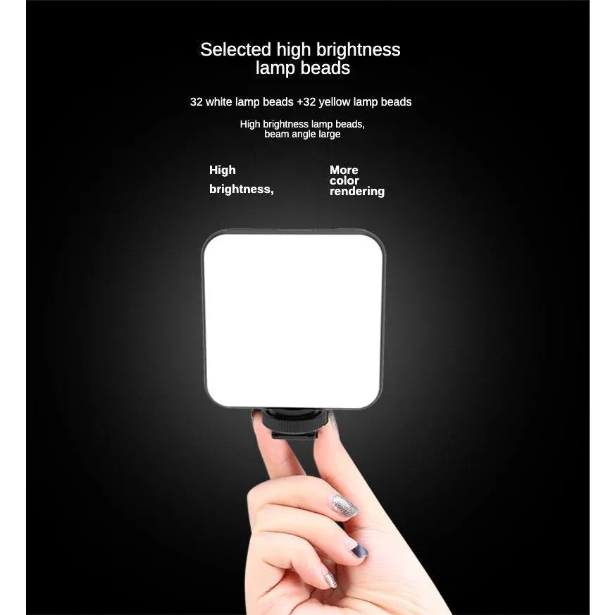 Porcket RGB Lamp Portable Mini Selfie Fill Light conference livestream