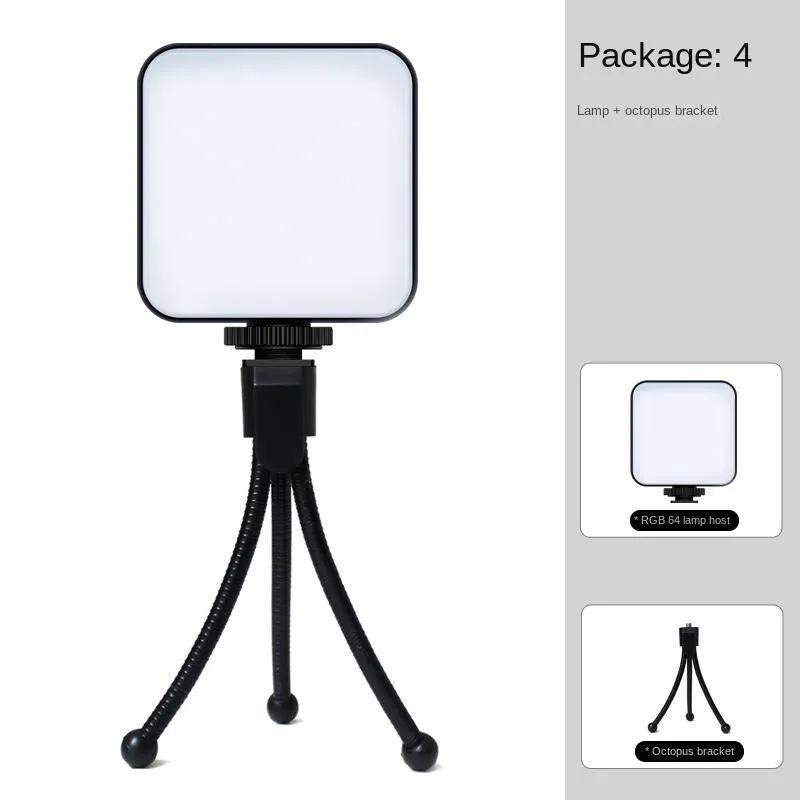 Porcket RGB Lamp Portable Mini Selfie Fill Light conference livestream