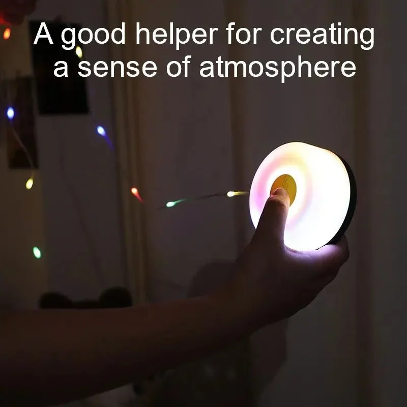 Portable LED Camping String Light - 8m Outdoor Atmosphere Tent Light with 1800mAh Rechargeable Battery