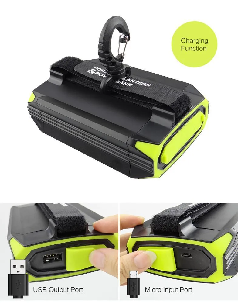 Portable Light Light Bank Rechargeable Dimming Outstanding Light Camping Power Leading-edge Tent Camping