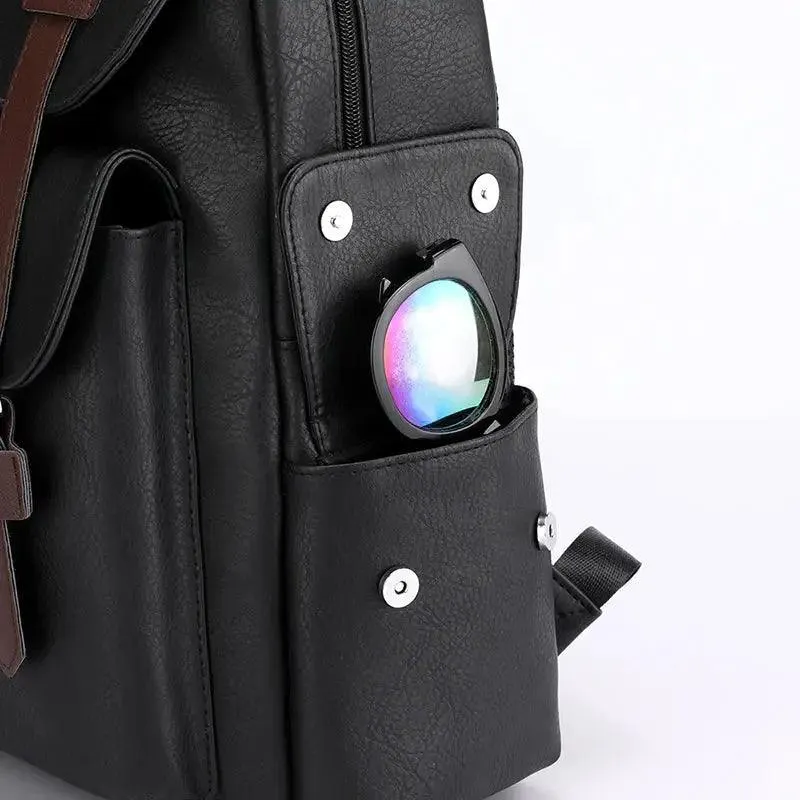 Premium PU Leather Men’s Backpack