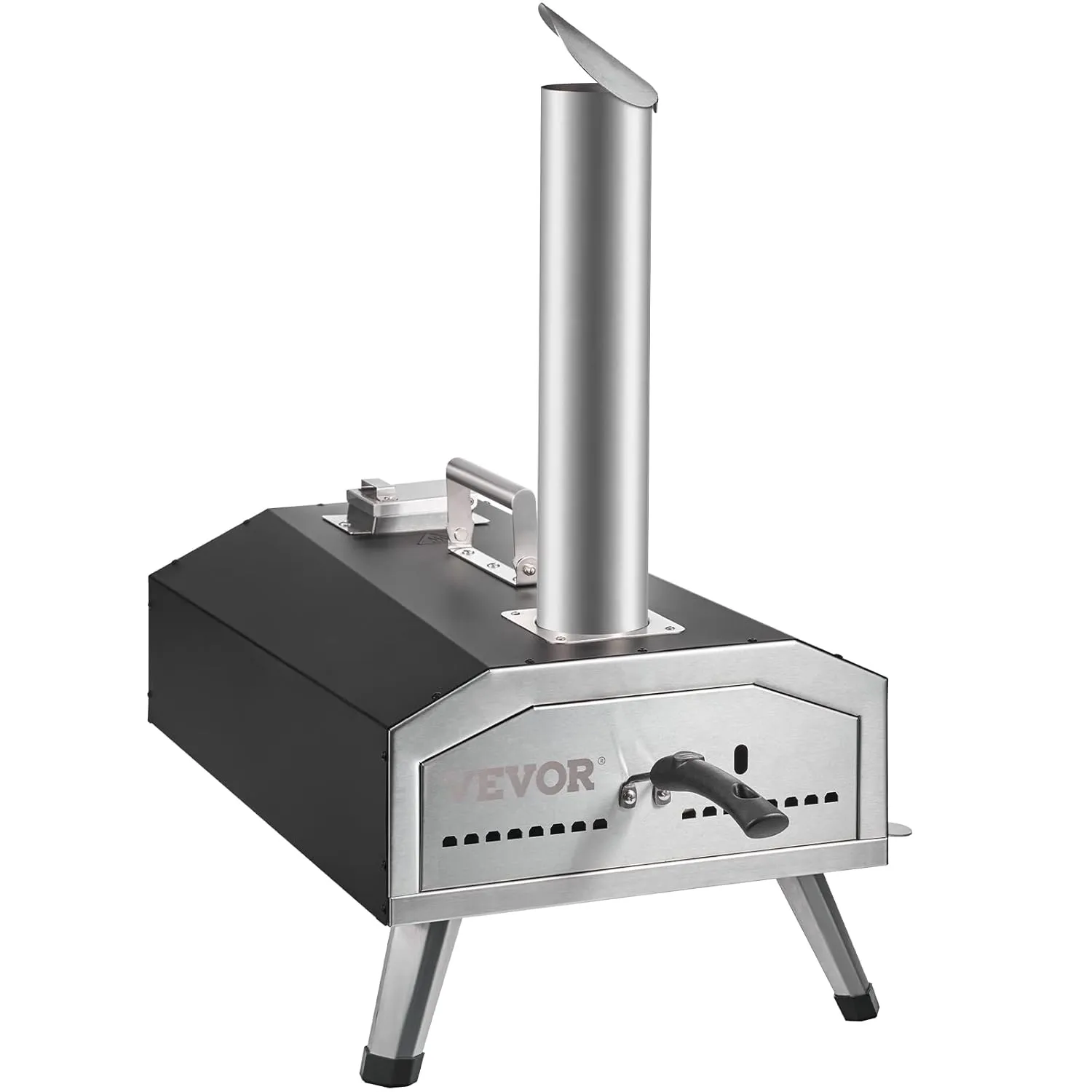 Pro-Grade VEVOR Multi-Fuel Pizza Oven – 12-16" Outdoor Pizza Maker for Backyard Chefs & Campers