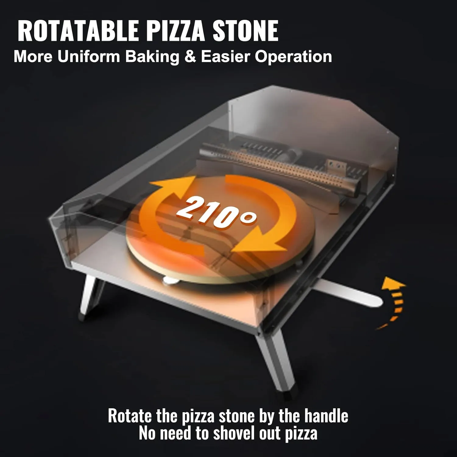 Pro-Grade VEVOR Multi-Fuel Pizza Oven – 12-16" Outdoor Pizza Maker for Backyard Chefs & Campers
