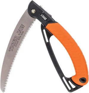 Professional Folding Safety Saw SS01 With Handle Guard Protects Hands From Curved Thicker 9.25 in/235 mm Triple tooth Blade Dual Directional Cutting with Safety Lock Blade Button