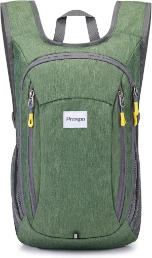 Prospo 12L Hiking Backpack Small Lightweight Travel Backpack for Women Men Casual Foldable Shoulder Bag