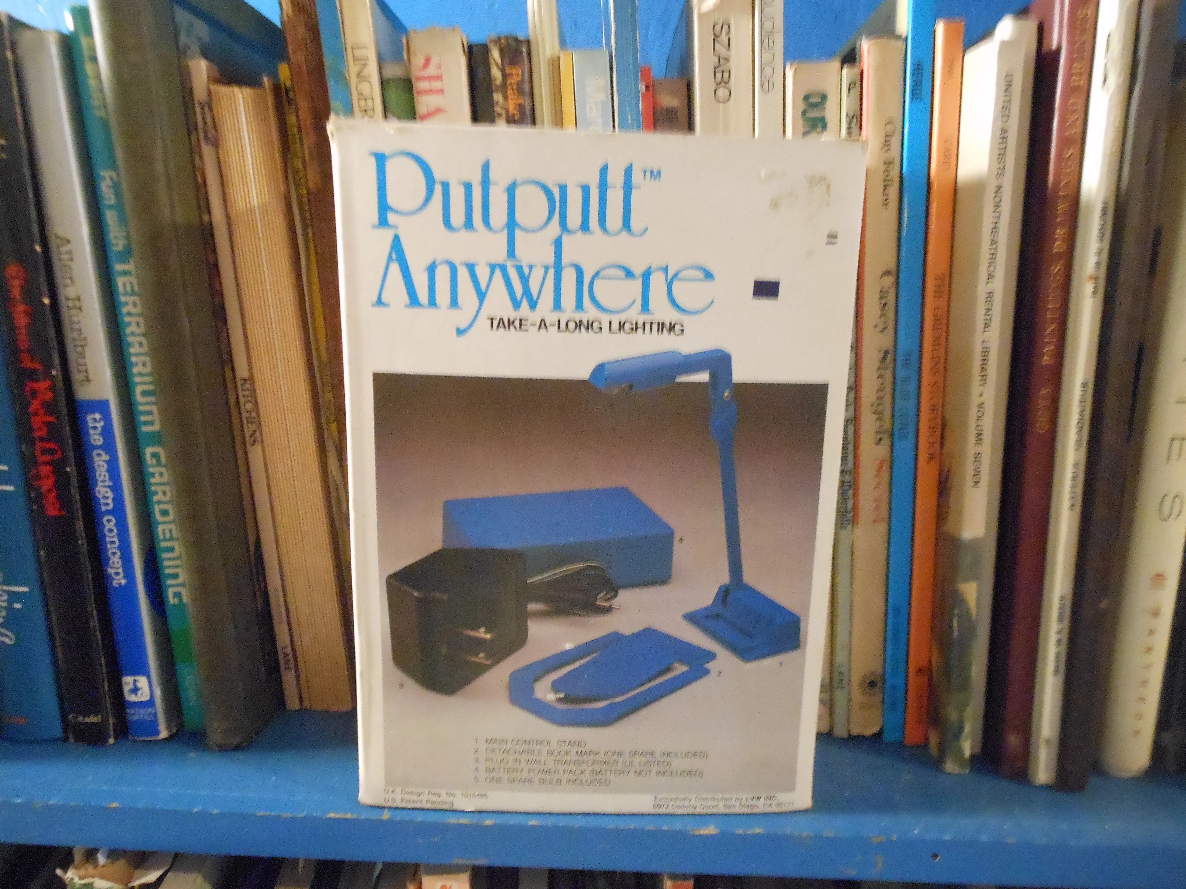 Putt Putt Anywhere Book Light