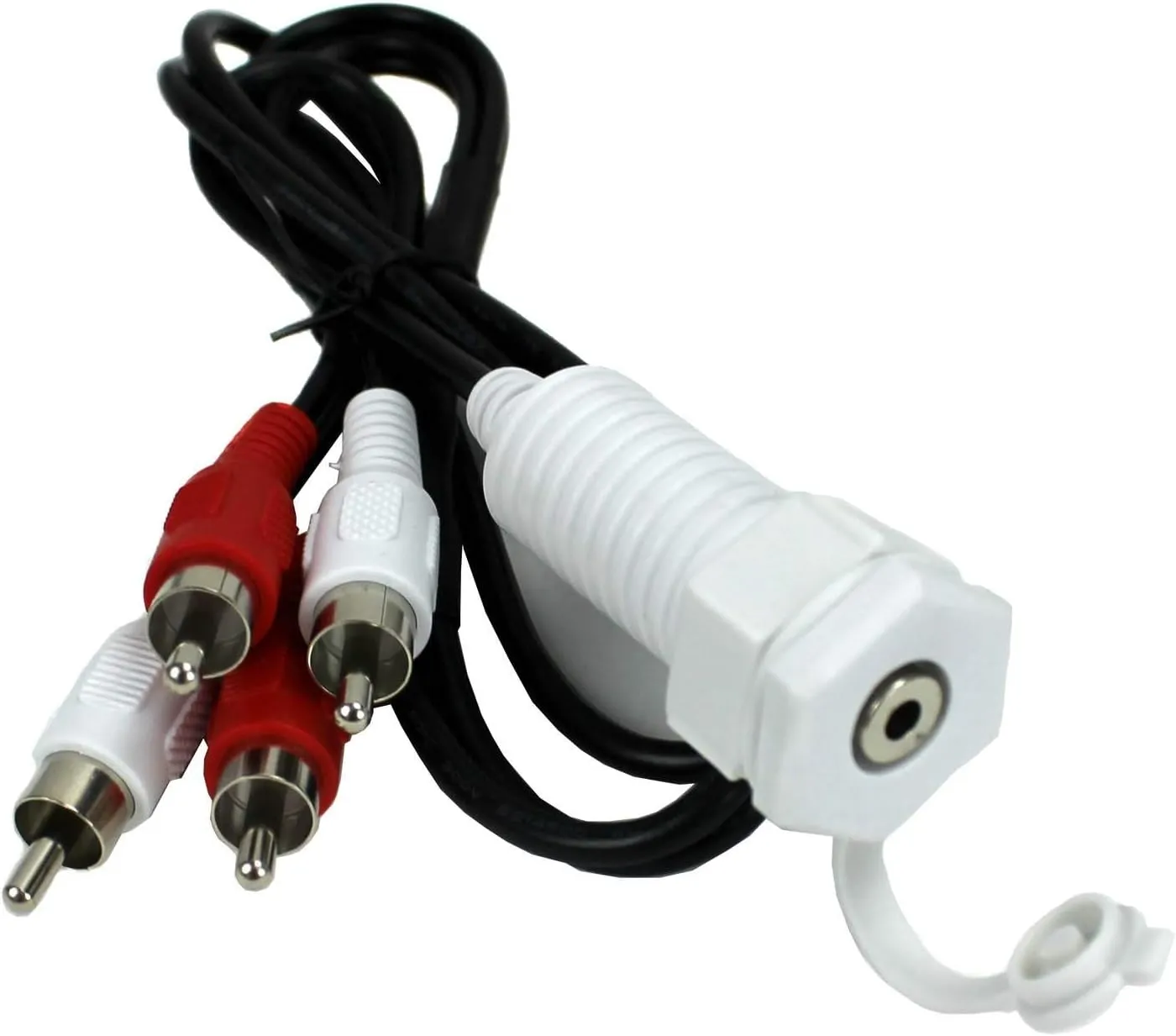 Pyle 400W 4-Channel Hydra Marine Micro Amplifier - Waterproof - RCA Input - 3.5mm Jack - MP3 - Soft Turn On/Off - Volume Gain Level Remote Control - Power Protection - PLMRMP3A