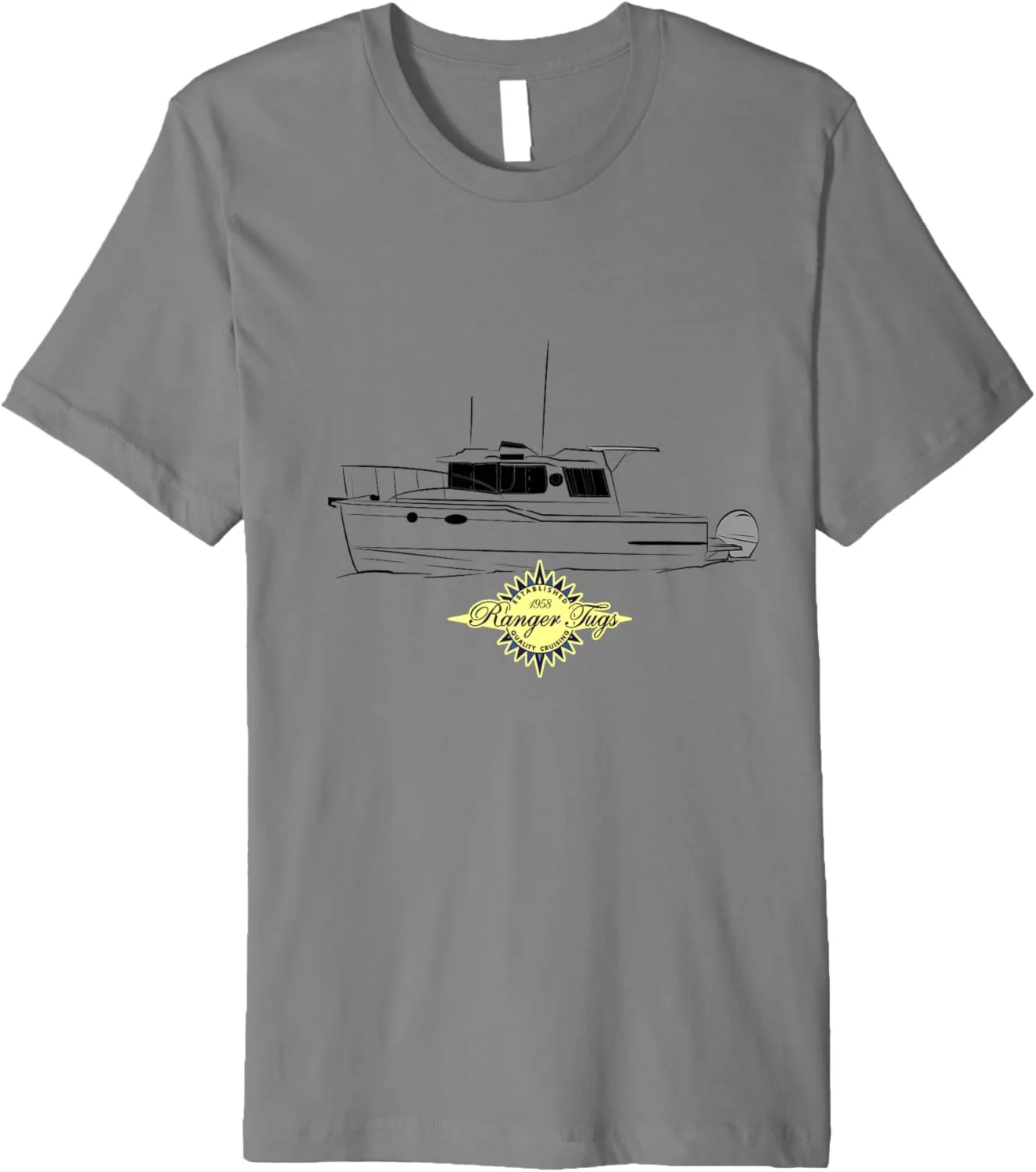 Ranger Tug Design | Print On Front Premium T-Shirt