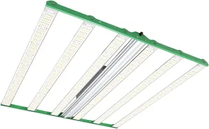 RDJ Bouns 720W LED Grow Light for 4x4 Grow Tent, Wide Body 6 Bar 100V-277V LM281B  and EPI Diodes, Full Spectrum, Overall Size 44" x 44", Daisy Chain Dimmable, Perfect for Indoor Garden