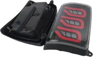 Rear Led Taillamps Compatible with Lada Niva 1995  SUV Led Rear Lights Assembly with Brake Turn Signal Lights Accessories