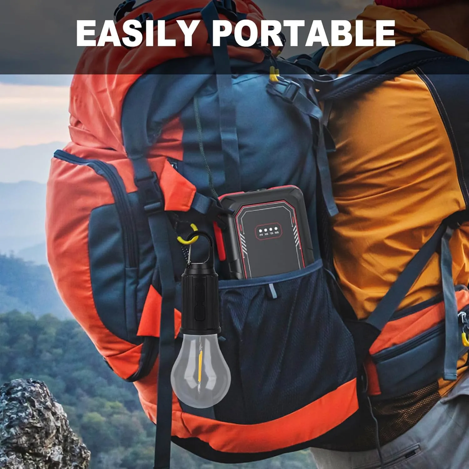 Rechargeable LED Camping Lantern with 3 Lighting Modes