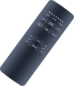 RF258B Replacement Remote Control fit for Serta Motion Perfect 2.0 258B 75310 Adjustable Bed Remote