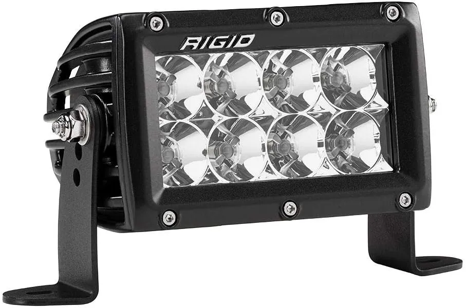 RIGID 104113 E-Series PRO 4" FLOOD LED LIGHT BAR w/Black Housing, 104113