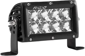 RIGID 104113 E-Series PRO 4" FLOOD LED LIGHT BAR w/Black Housing, 104113