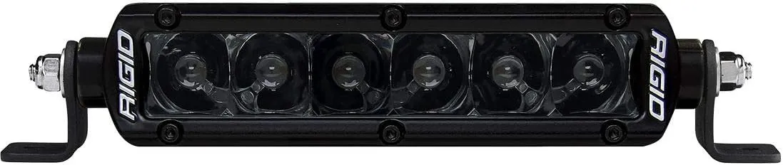RIGID 906213BLK SR-Series PRO SPOT MIDNIGHT 6" LED LIGHT BAR w/Black Housing, 906213BLK