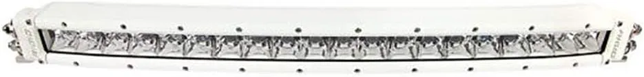 Rigid Industries 87231 RDS SR-Series Pro Spot Light Bar; 20 in; Spot; 101 Watts; Curved; White Housing; 20 LED;