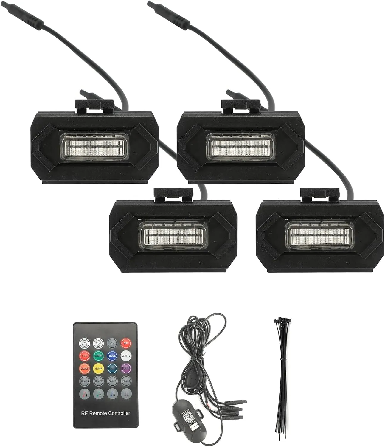 ROCCS Fit for Toyota Tacoma Grill Lights 2020 2021 2022 2023 Off Road & Sport OEM RGB Tacoma Raptor Grill Light with Instruction, APP/Remote Control 20 Custom Colors