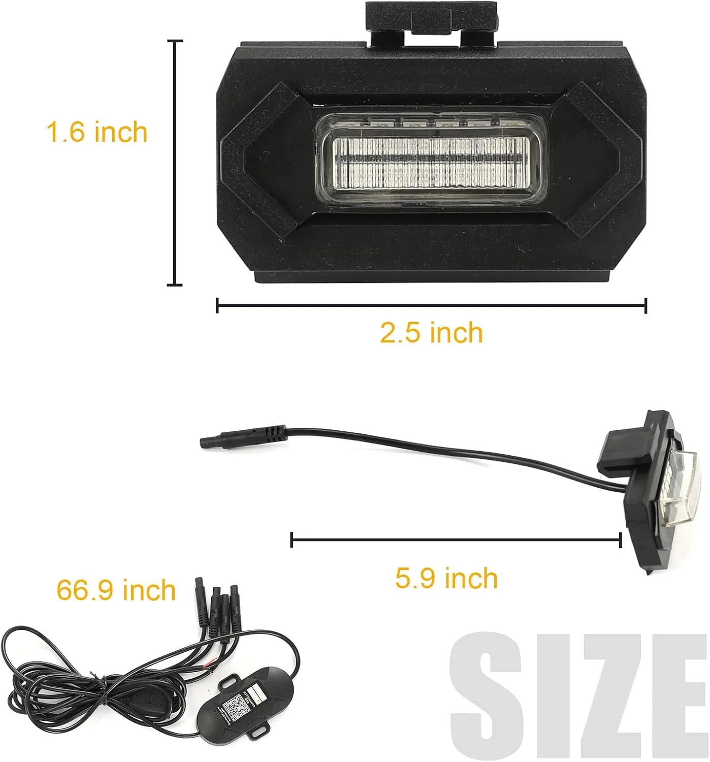 ROCCS Fit for Toyota Tacoma Grill Lights 2020 2021 2022 2023 Off Road & Sport OEM RGB Tacoma Raptor Grill Light with Instruction, APP/Remote Control 20 Custom Colors