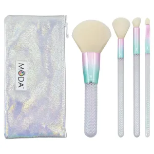 Royal Brush Moda Mythical Cosmetic 5 Piece Make Up Perfecting Pixie Kit Brush Set, 0.36 Count