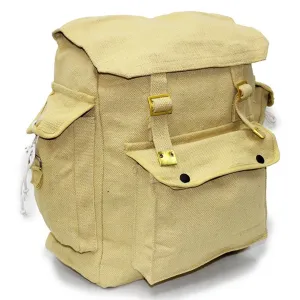 RSW3 Large Cotton Canvas Webbing Haversack Khaki