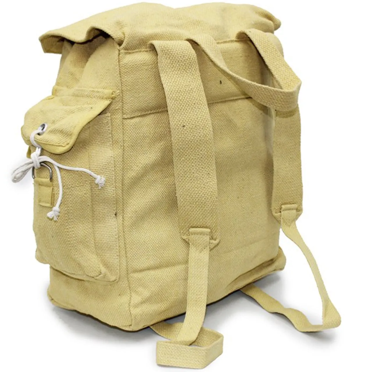 RSW3 Large Cotton Canvas Webbing Haversack Khaki
