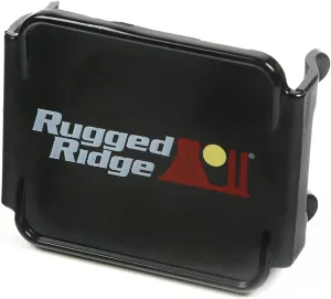 Rugged Ridge | Light Cover, 3 Inch, Black | 15210.48