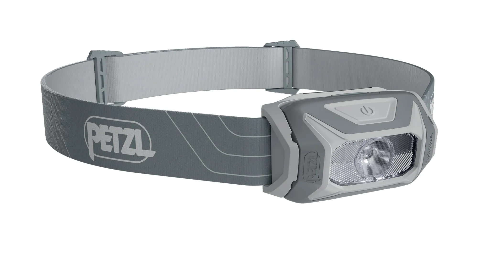 Rynx | Petzl Tikkina Headlamp - Compact, User-Friendly 300 Lumen Headlamp, Designed For Hiking, Climbing, Running, And Camping - Gray