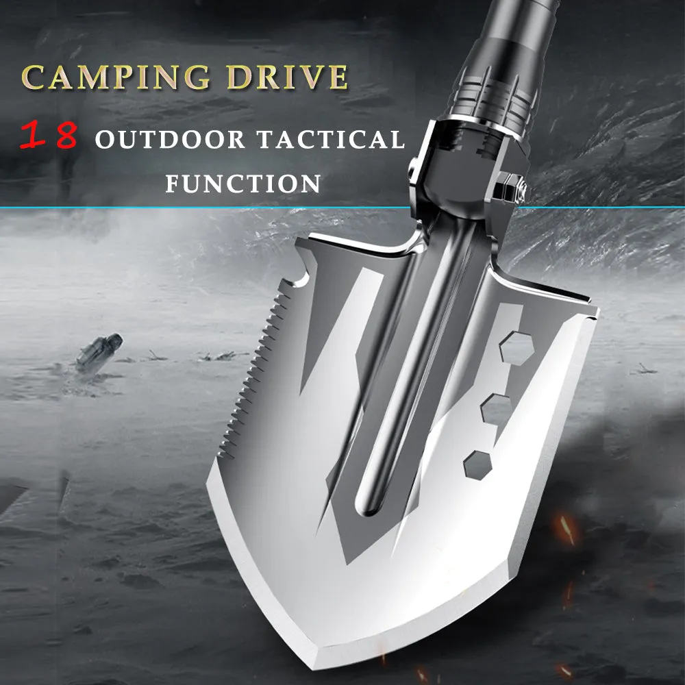 RYNX | Shovel Folding Outdoor Survival Tools Multifunction Hiking Military