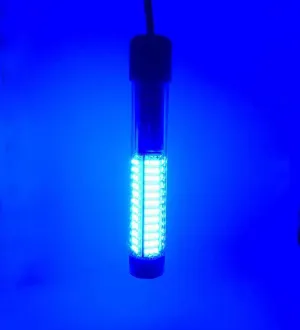 SAMDO IP68 12V LED Underwater Fishing Light 1080 Lumens Fish Attracting Light, Night Fishing Light 10.8W
