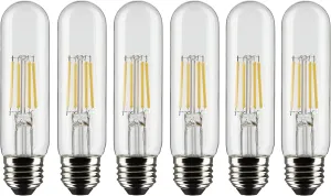 Satco S21344/06 5.5-Watt LED E26 Light Bulbs, 2700K, 15000 Hour Rating, Dimmable