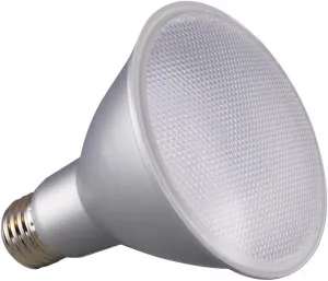 Satco S29436 12.5 Watt 120 Volt PAR30LN LED Light Bulb; 3000K Soft White Light; 1000 Lumen; 60 deg. Beam Angle; E26 Medium Base (6 LED Light Bulbs)