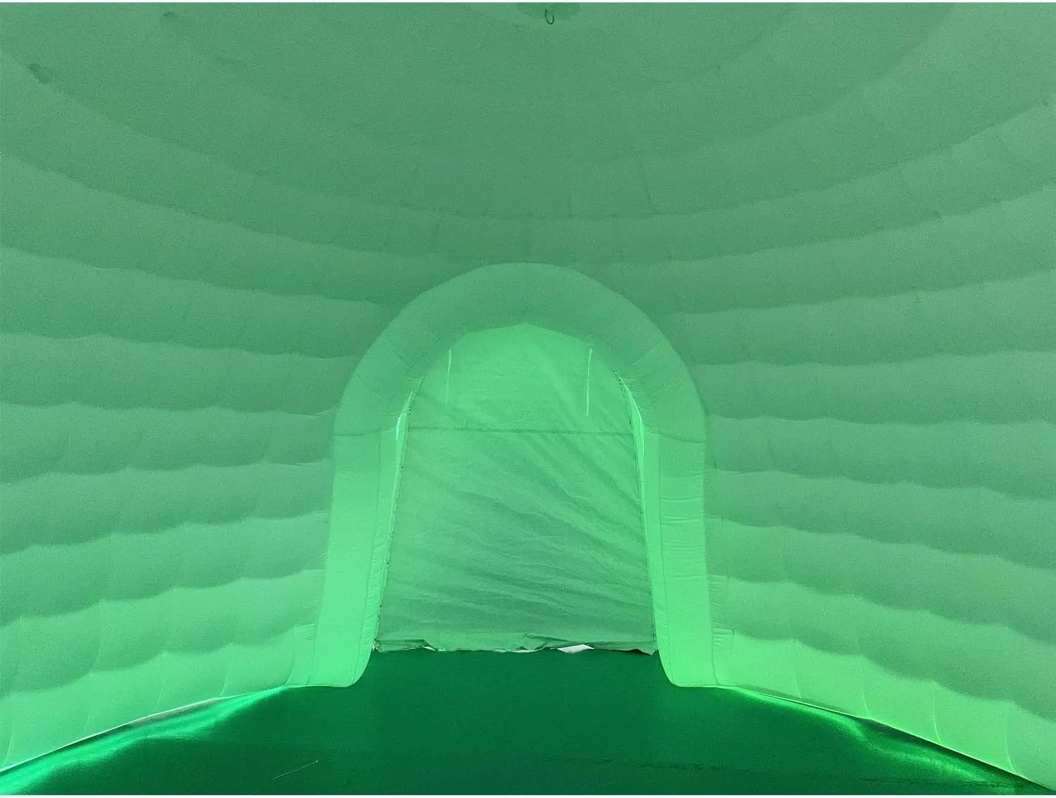 SAYOK Outdoor Portable Inflatable Igloo Dome Tent with Led Light for Party Wedding Event Camping