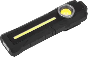 Sealey Rechargeable 3-in-1 Inspection Light 5W COB & 3W SMD LED - LED316, Black