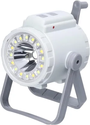 Searchlight Camping Light Portable Camping Lamp Portable Camping Light Portable Camping Lamp Tent Lamp Searchlight SOS Flashlight 3in1 Hand Crank Light Three Color Temperatures Adjustable