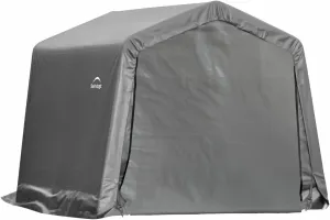 ShelterLogic Replacement Cover Kit Only No Frame-10x10x8 Peak Gray 90504 (7.5oz Gray)