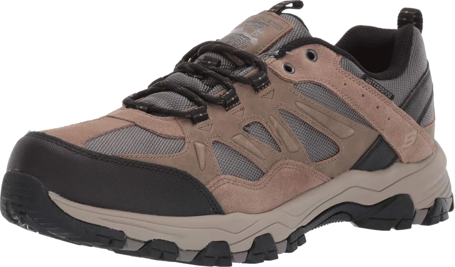 Skechers Men's Selmen-Enago 66275 Low Profile Waterproof Lace Up