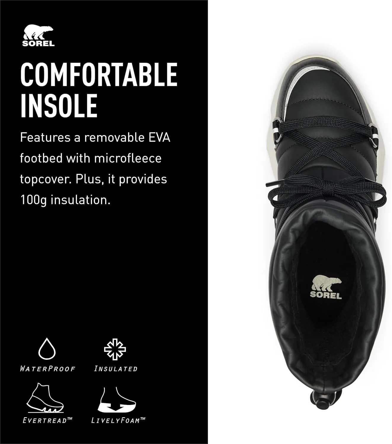 SOREL Women's Kinetic Impact NXT Waterproof Mid Boot
