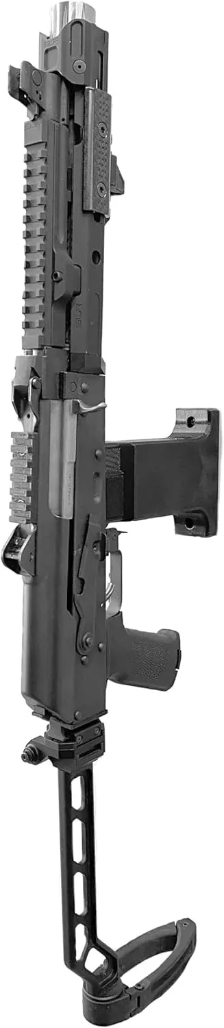 Spartan Mounts for AK-47 Locking Vertical and Horizontal Display Hook | Wall Storage Organization System | Unique Low Profile Design | Gun Safe Room | Made in The USA