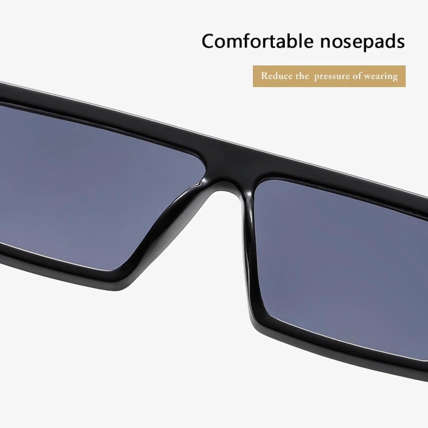 Sunglasses Women Quality Retro Sunglassesrectangular Glasses Fashionable Trend Punk Style Goggles