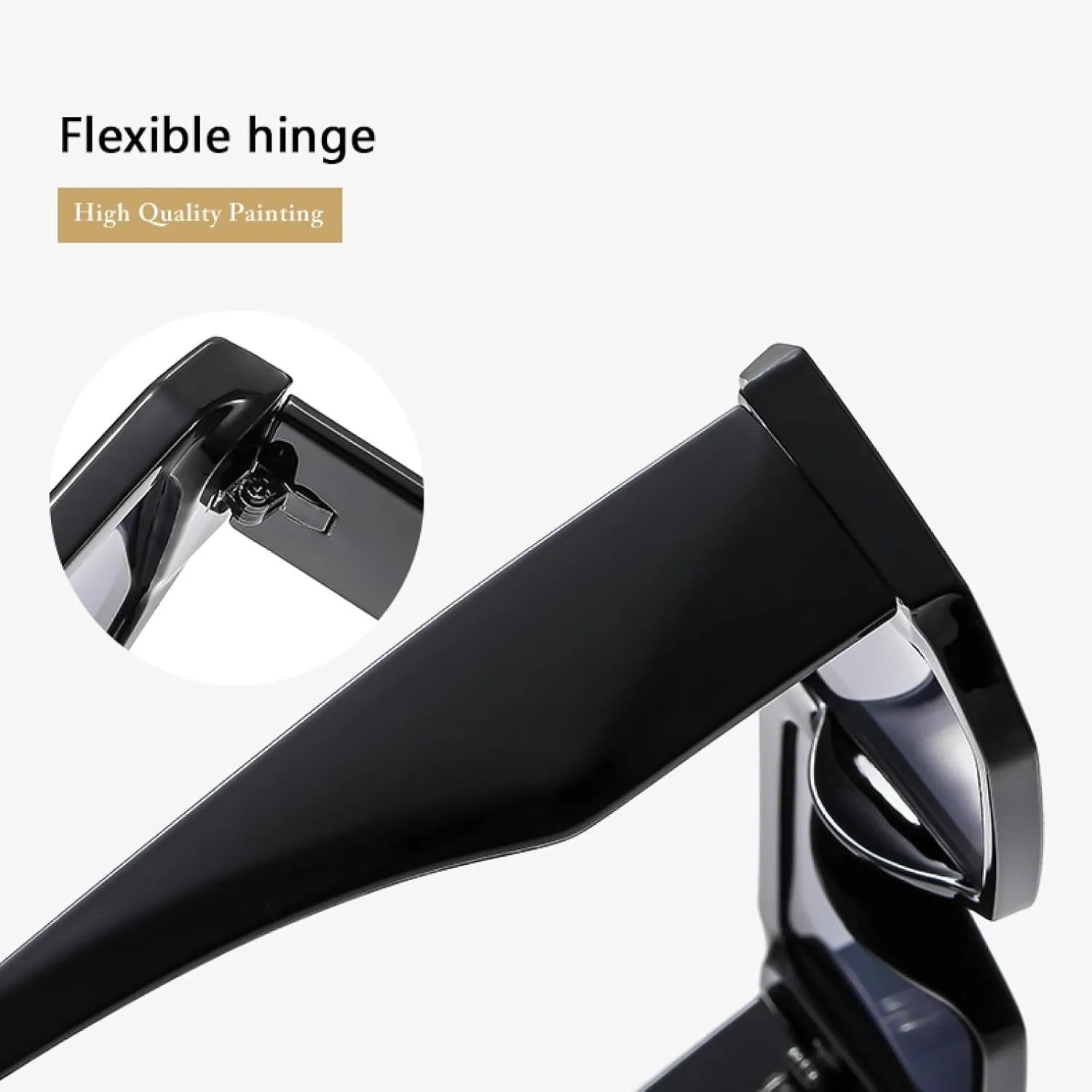 Sunglasses Women Quality Retro Sunglassesrectangular Glasses Fashionable Trend Punk Style Goggles