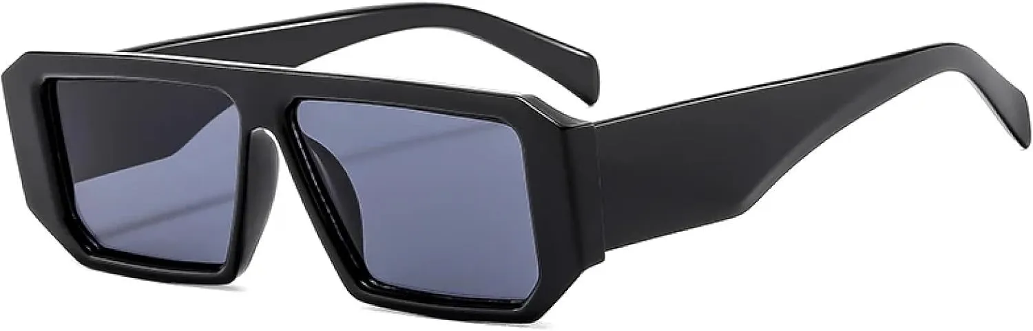 Sunglasses Women Quality Retro Sunglassesrectangular Glasses Fashionable Trend Punk Style Goggles