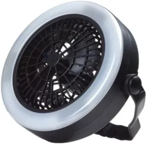 SUPVOX USB 3-in-1 Led Fan Lamp 18led Tent Light Compact Portable Low-Noise for Camping Hiking