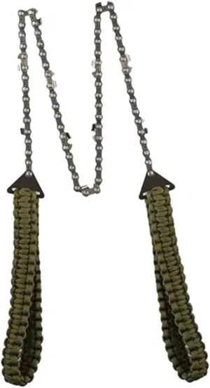 Survival Pocket Saw Camping Tool Kit Steel Woven Rope Cutting High Strength