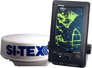 T-760 Compact Color Radar w/4kW 18" Dome - 7" Touchscreen