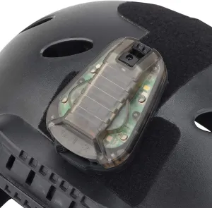Tactical Signal Light with IR，Tactical Survival Flashlight，Camping Flash Support Fast Rescue Adventure Light，Tactical Light Black Base,Green Light