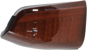 Tail Light Left Side Red Lens W/Bulb Tail Lamp for Cadillac for DeVille Base/DHS/DTS 00-05 25749113 14487647