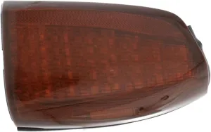 Tail Light Right Side Red Lens Tail Lamp W/Bulb for Cadillac for DeVille Base/DHS/DTS 00-05 13433631 25749114