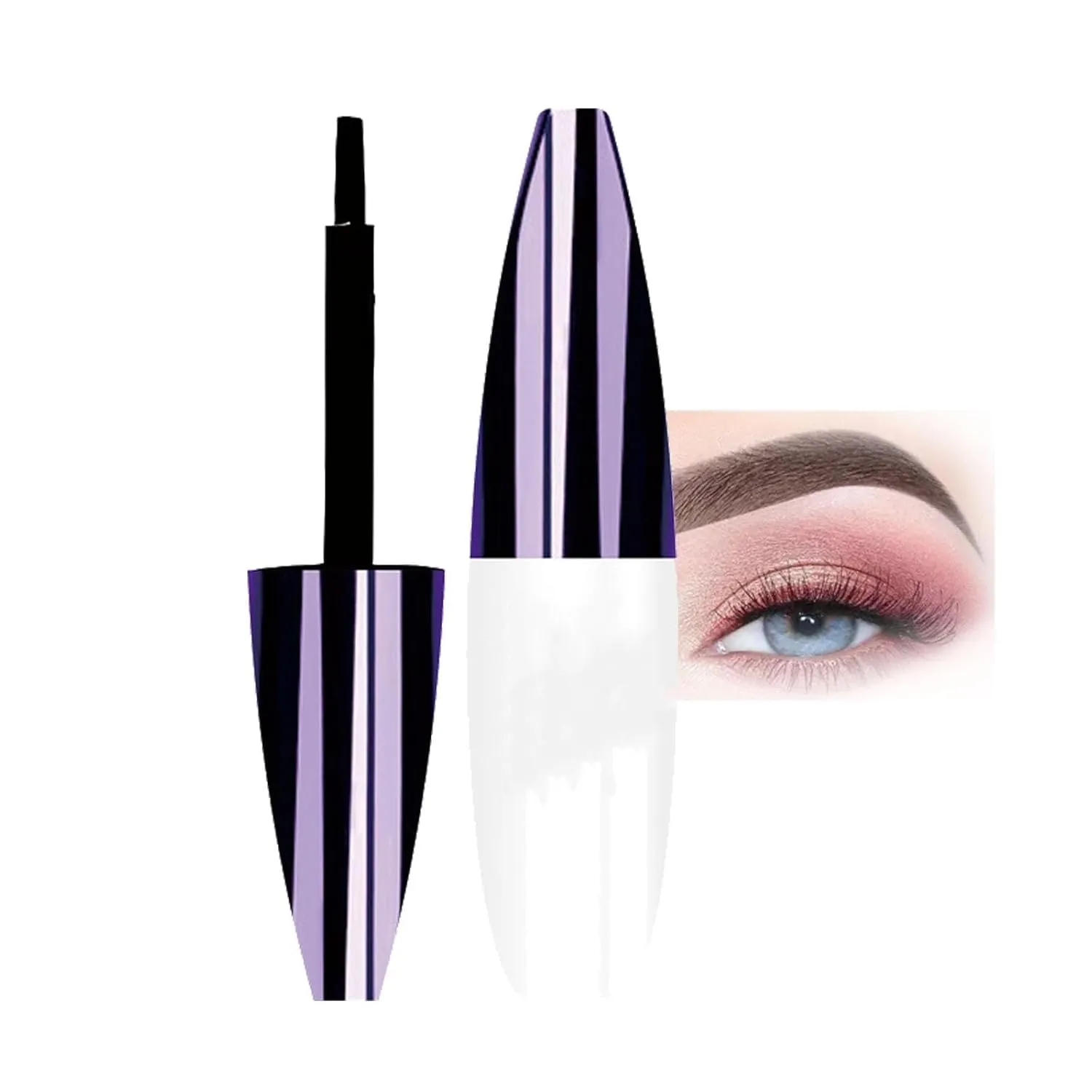 Tattoo Eyebrow Gel Easy Peel Off for Women,Easy Peel-Off Eyebrow Gel,Long-Lasting Makeup,Waterproof & Sweatproo,For All Skin Types