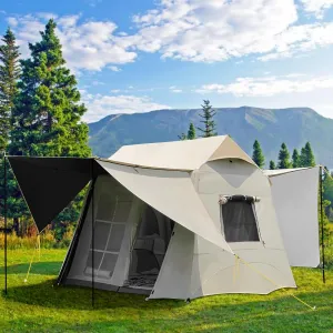 Tent for Camping, 3-6 Person Family Tents with Spacious Interior, Waterproof Tent with Carry Bag for Family Camping Traveling Hiking Picnic