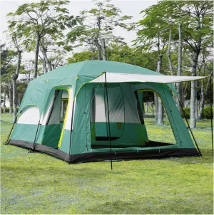 Tents for Camping Waterproof 5 to 8 People Ventilation,Quick Build Teepee Tent Practical Advanced Large Tent for Family,Outdoor,Hiking and Mountaineering